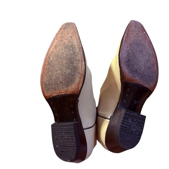 Tony Mora Cactus Leather Cowboy Boots Size 39 - Picture 5 of 7